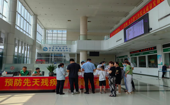 我院開展殘疾預(yù)防日主題宣傳活動